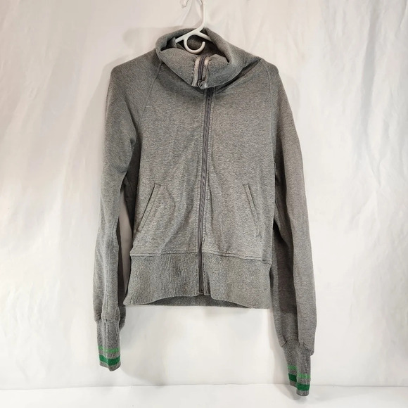 lululemon athletica Tops - Lululemon Jacket  Gray Approx Size 8